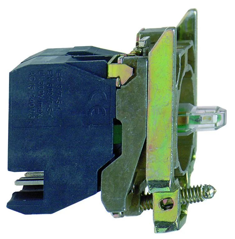 BODY FOR 22MM ILLUM. PUSHBUTTON 250VAC/DC 2NC