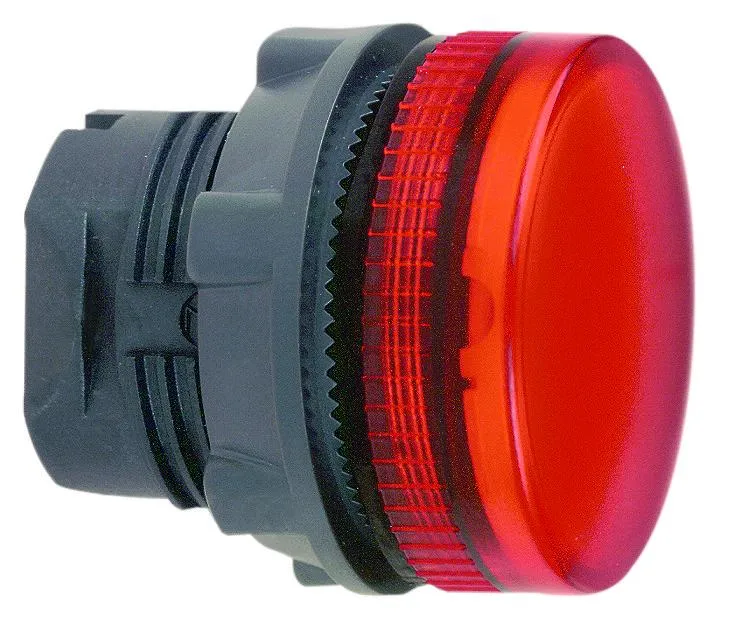 HEAD OPERATING FOR 22MM INC/NEON/LED PILOT LIGHT RED