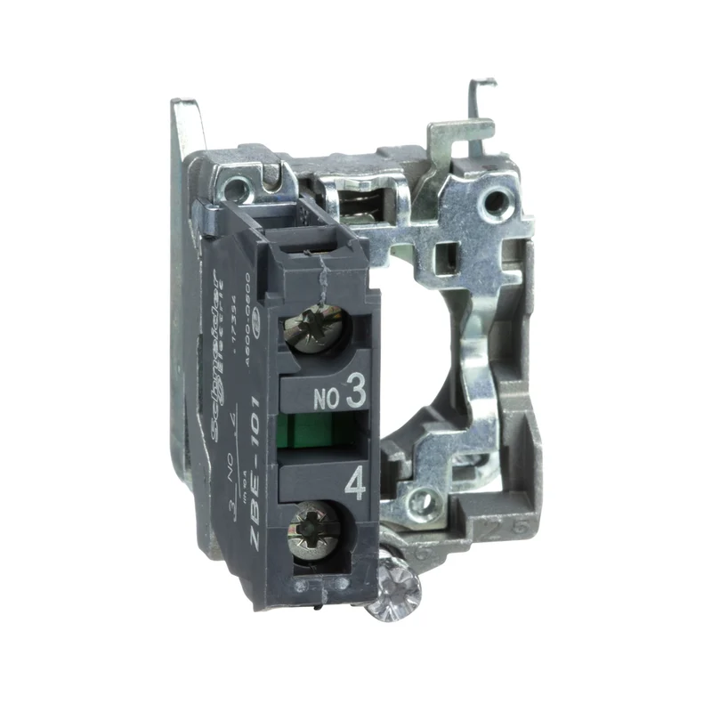 CONTACT BLOCK 1NO FOR 22MM PUSHBUTTON & SELECT SWITCH