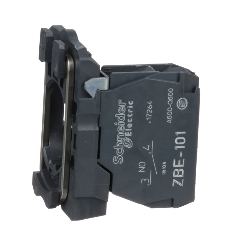 CONTACT BLOCK 1NO FOR 22MM PUSHBUTTON & SELECT SWITCH
