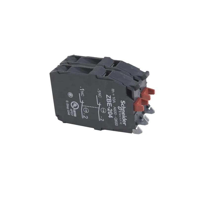 CONTACT BLOCK 2NC ADD-ON FOR 22MM PUSHBUTTON/SWITCH