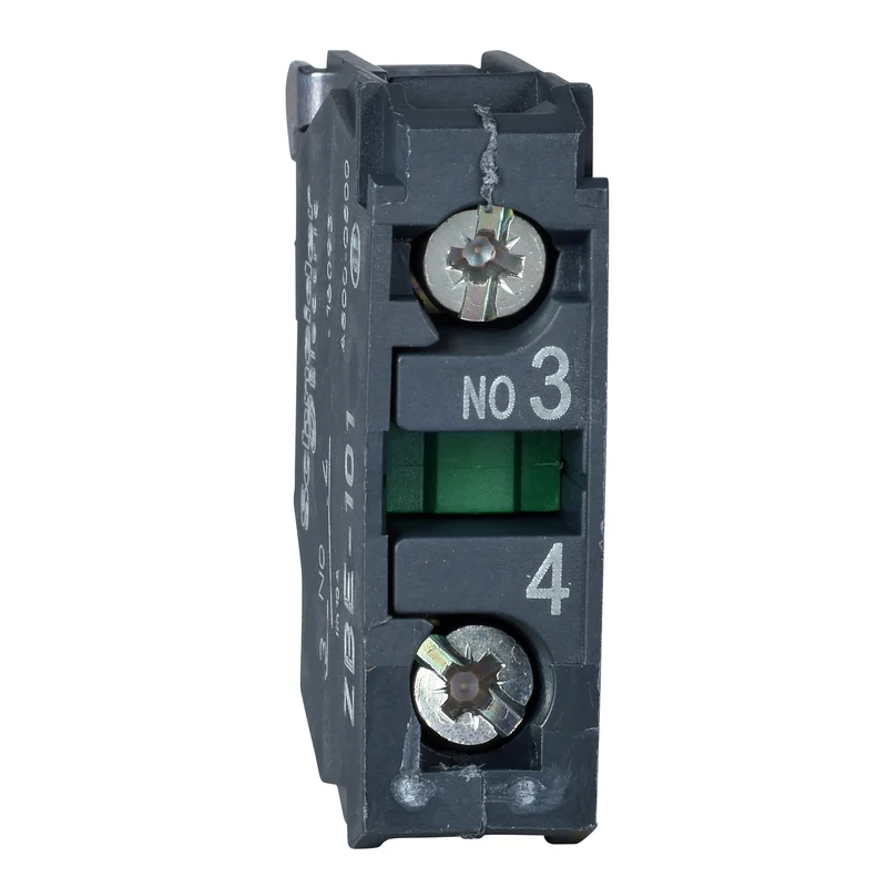 CONTACT BLOCK 1NO ADD-ON FOR 22MM PUSHBUTTON/SW /BULK