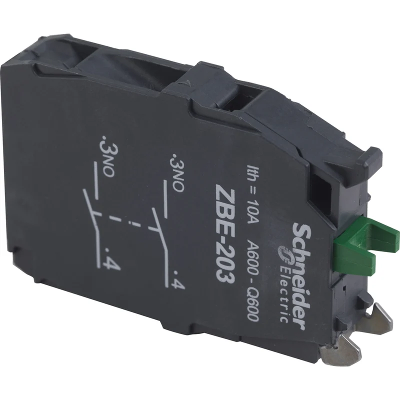 CONTACT BLOCK 2NO ADD-ON FOR 22MM PUSHBUTTON/SWITCH