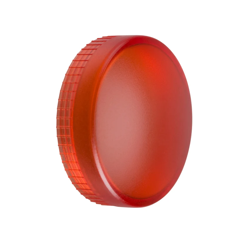 LENS CAP FOR 22MM PILOT LIGHT RED