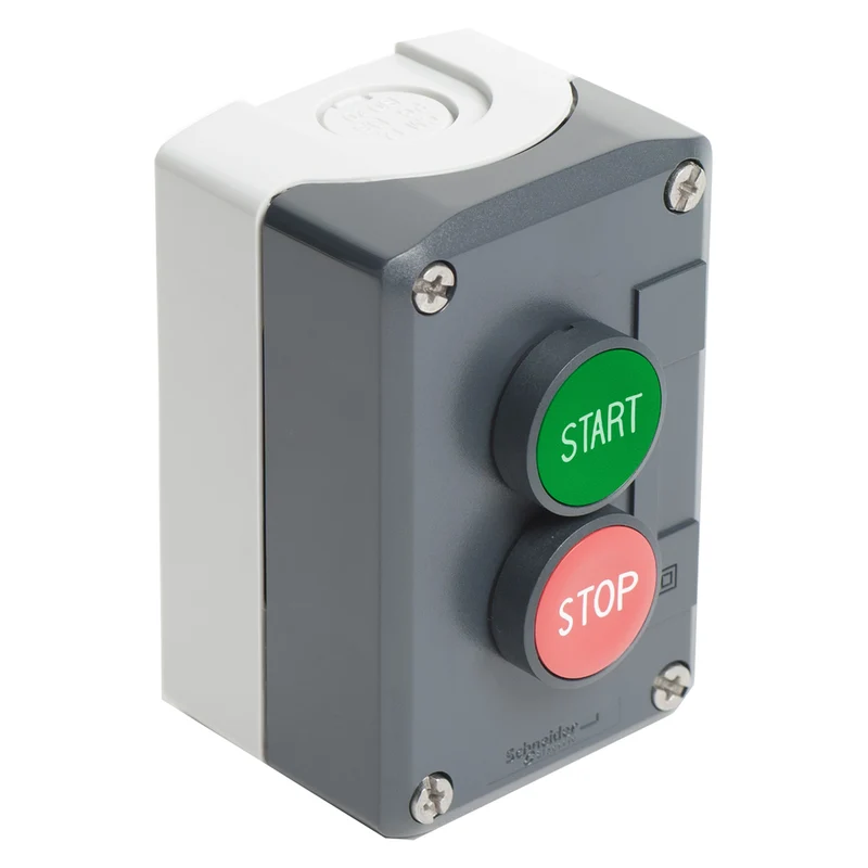 STATION 2-PUSHBUTTON 1-NO 1-NC CONT START/STOP GREEN/RED