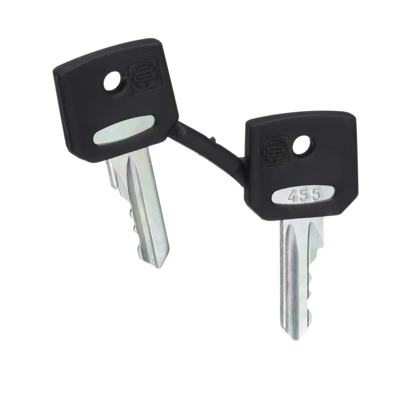 KEY REPLACEMENT # 455 EMERG.STOP PUSHBUTTON/SELECT 2-PK