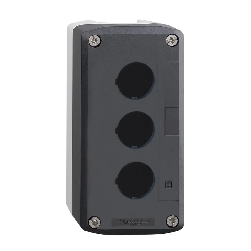 ENCLOSURE 3-HOLE FOR 22MM CONTROL STATION GREY