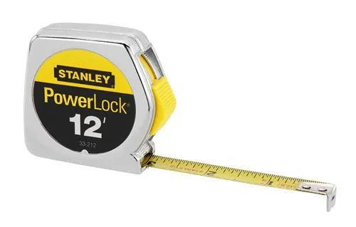 MEASURING TAPE POWERLOCK 1/2" X 12'